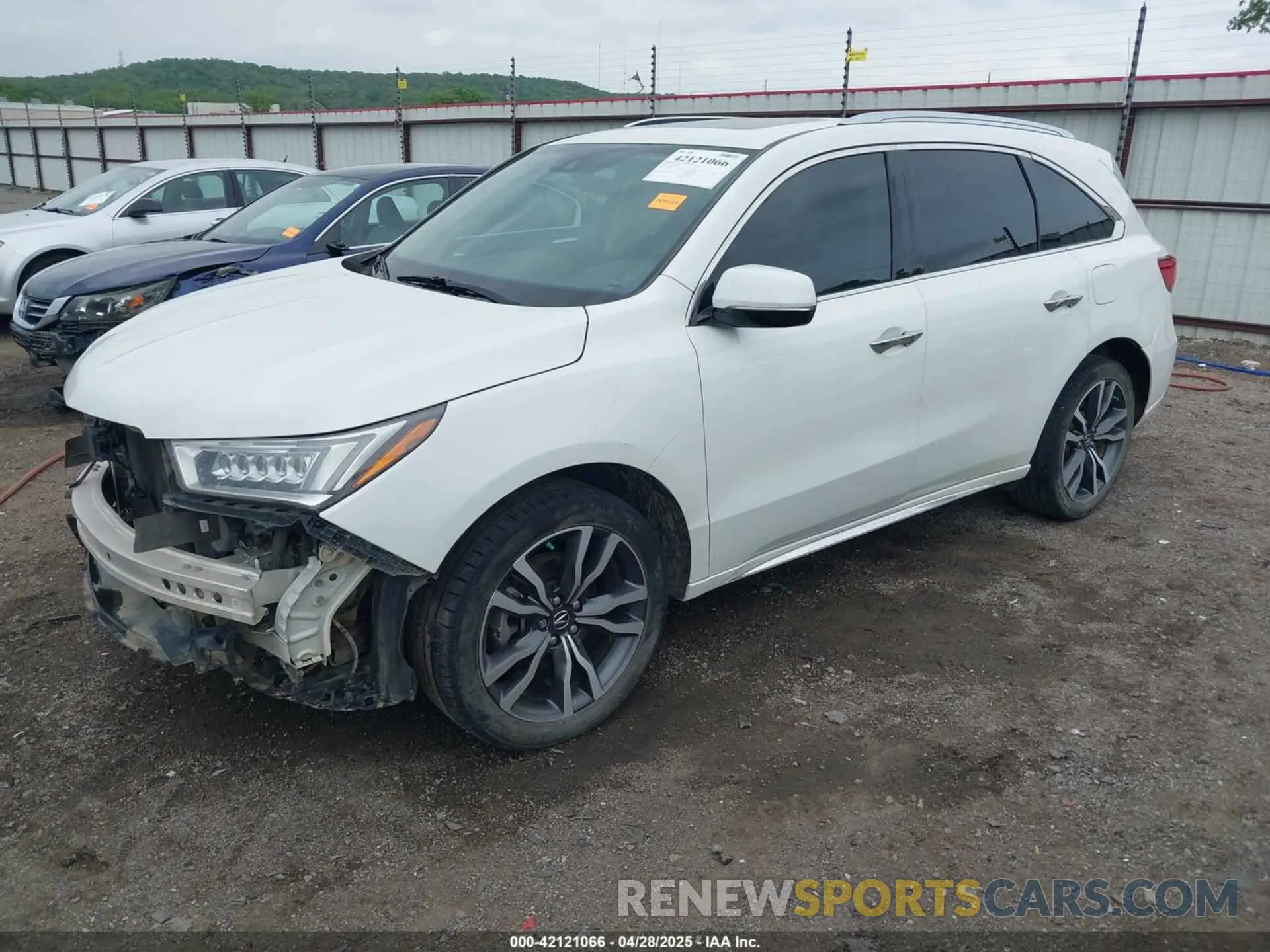 2 Фотография поврежденного автомобиля 5J8YD3H87LL008913 ACURA MDX 2020