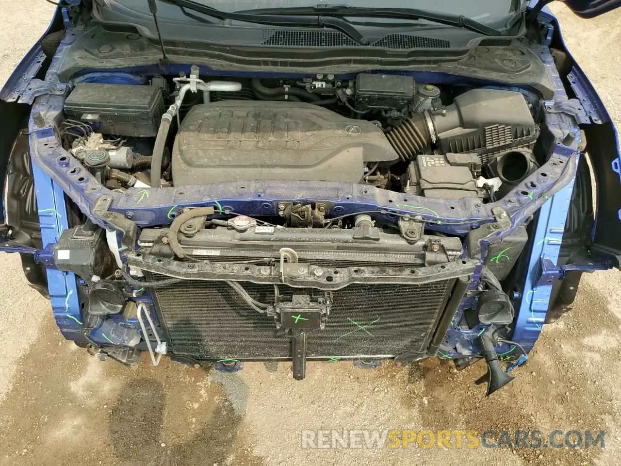 11 Photograph of a damaged car 5J8YD4H04LL027550 ACURA MDX 2020