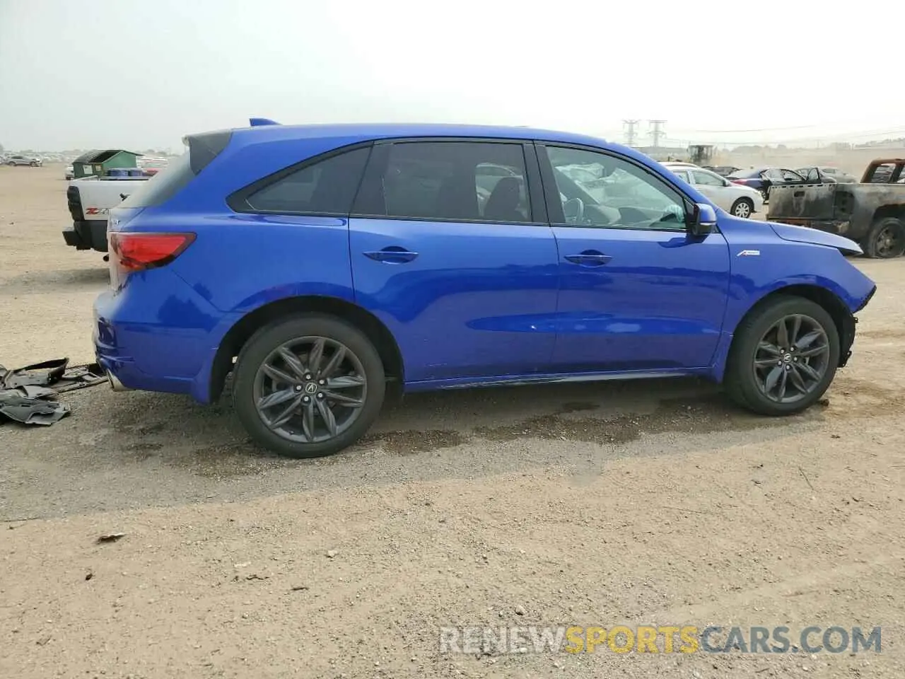 3 Photograph of a damaged car 5J8YD4H04LL027550 ACURA MDX 2020