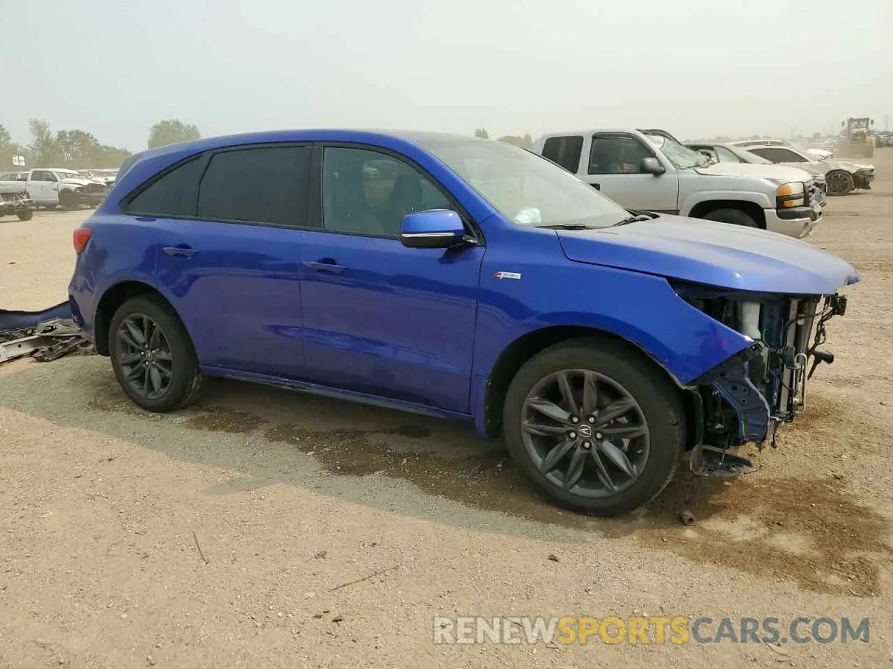 4 Photograph of a damaged car 5J8YD4H04LL027550 ACURA MDX 2020