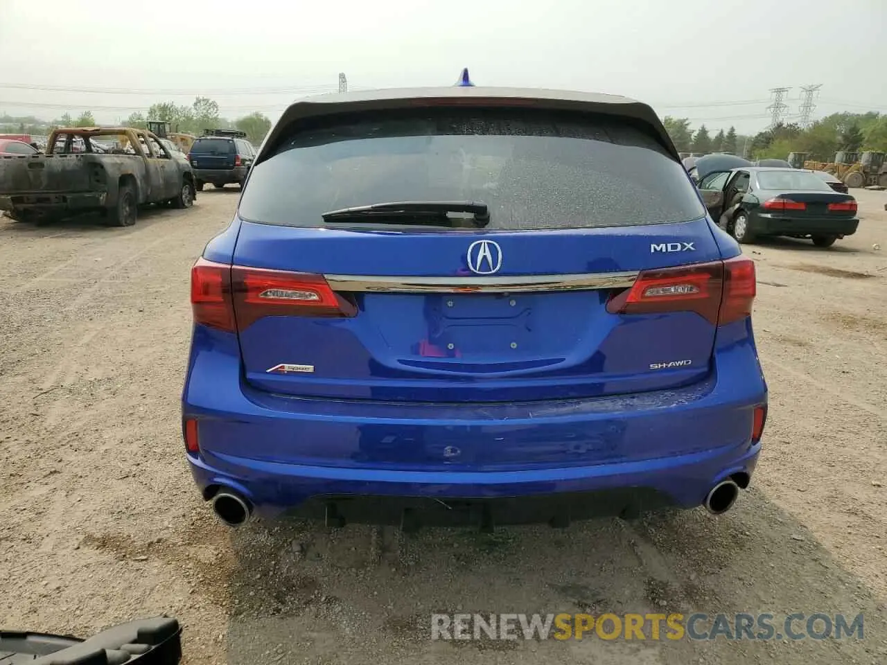 6 Photograph of a damaged car 5J8YD4H04LL027550 ACURA MDX 2020
