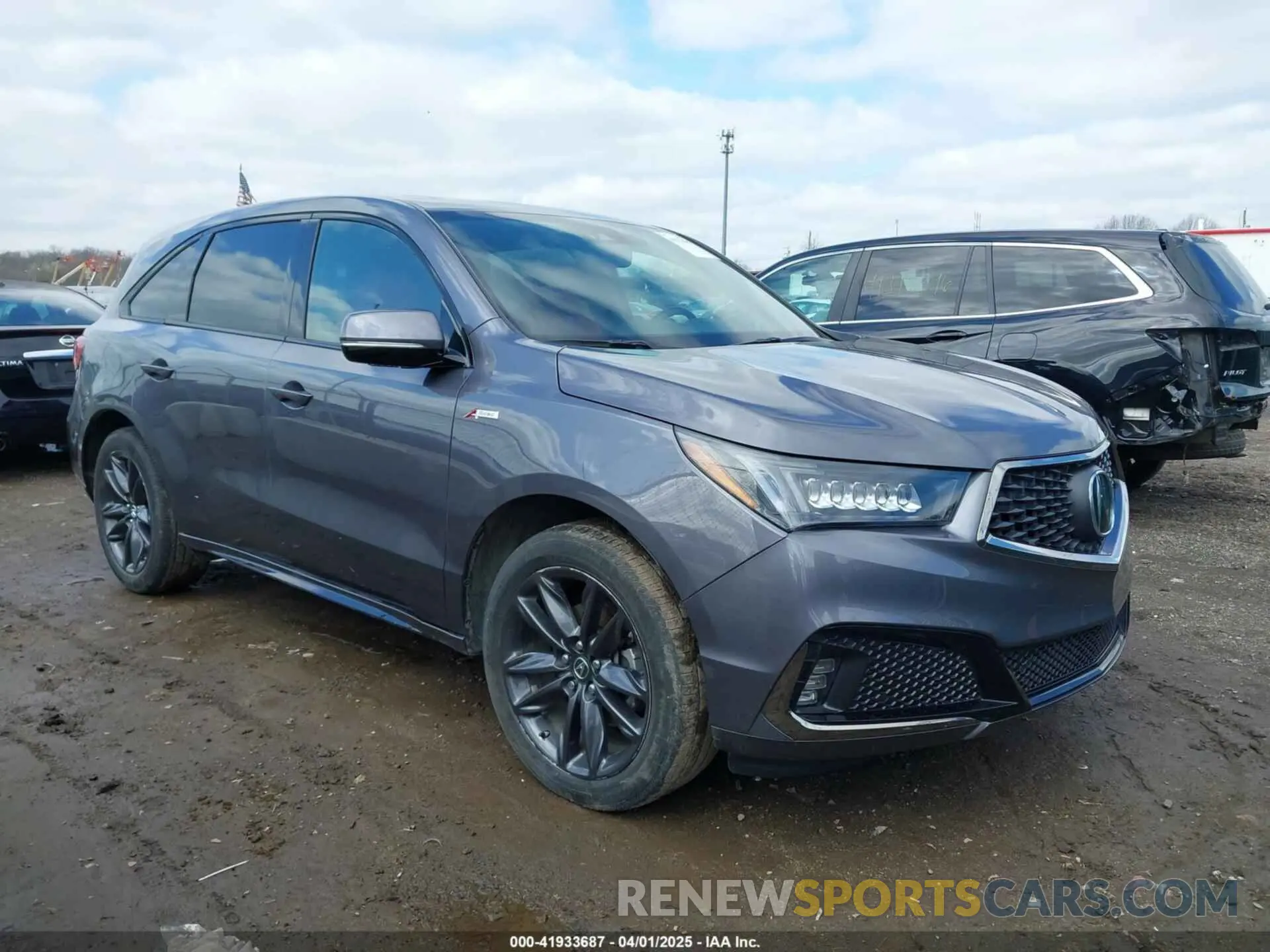 1 Фотография поврежденного автомобиля 5J8YD4H07LL034136 ACURA MDX 2020