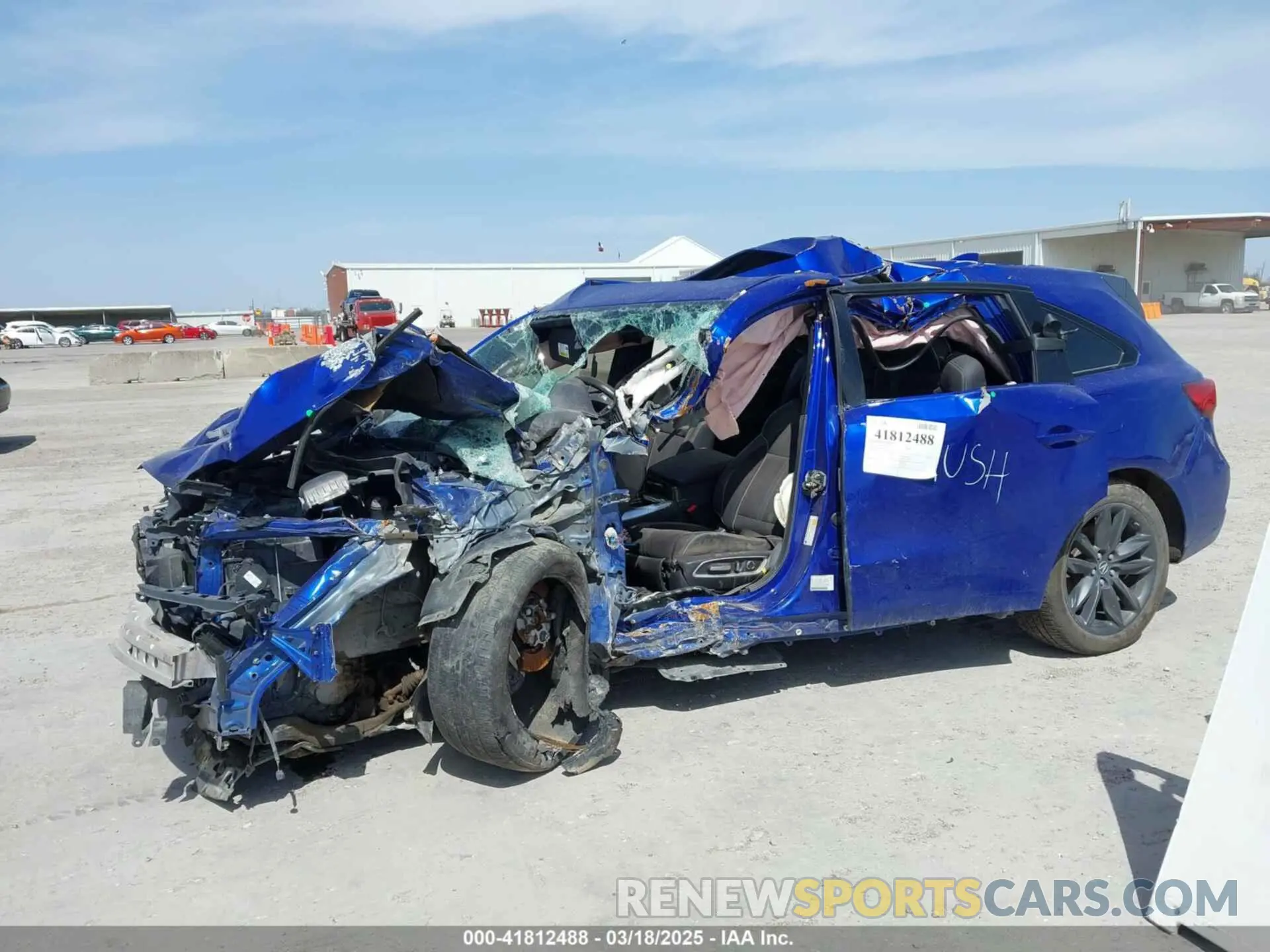 13 Photograph of a damaged car 5J8YD4H09LL032310 ACURA MDX 2020