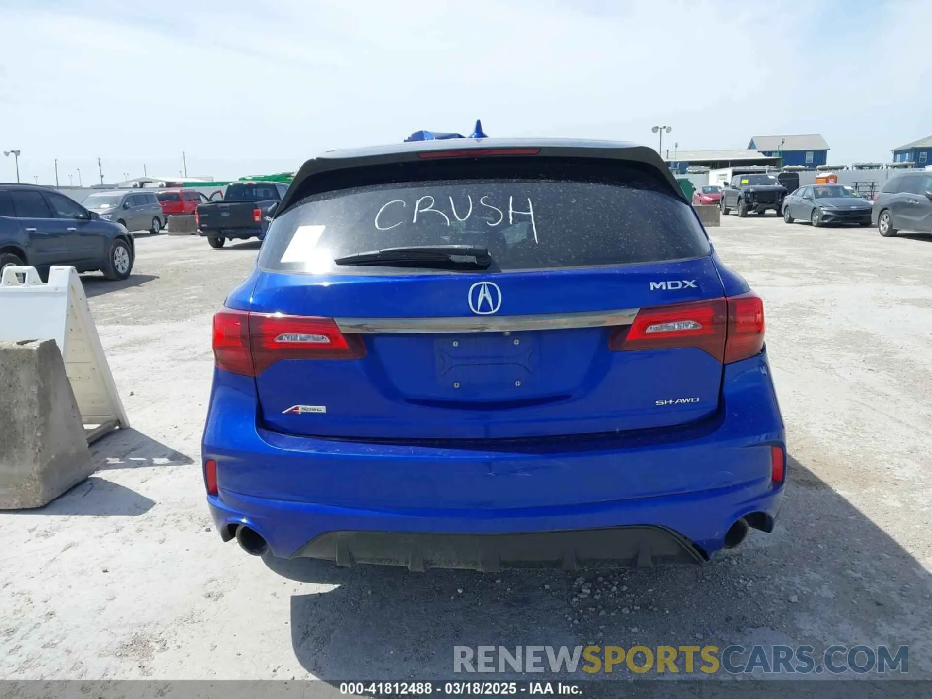 15 Photograph of a damaged car 5J8YD4H09LL032310 ACURA MDX 2020