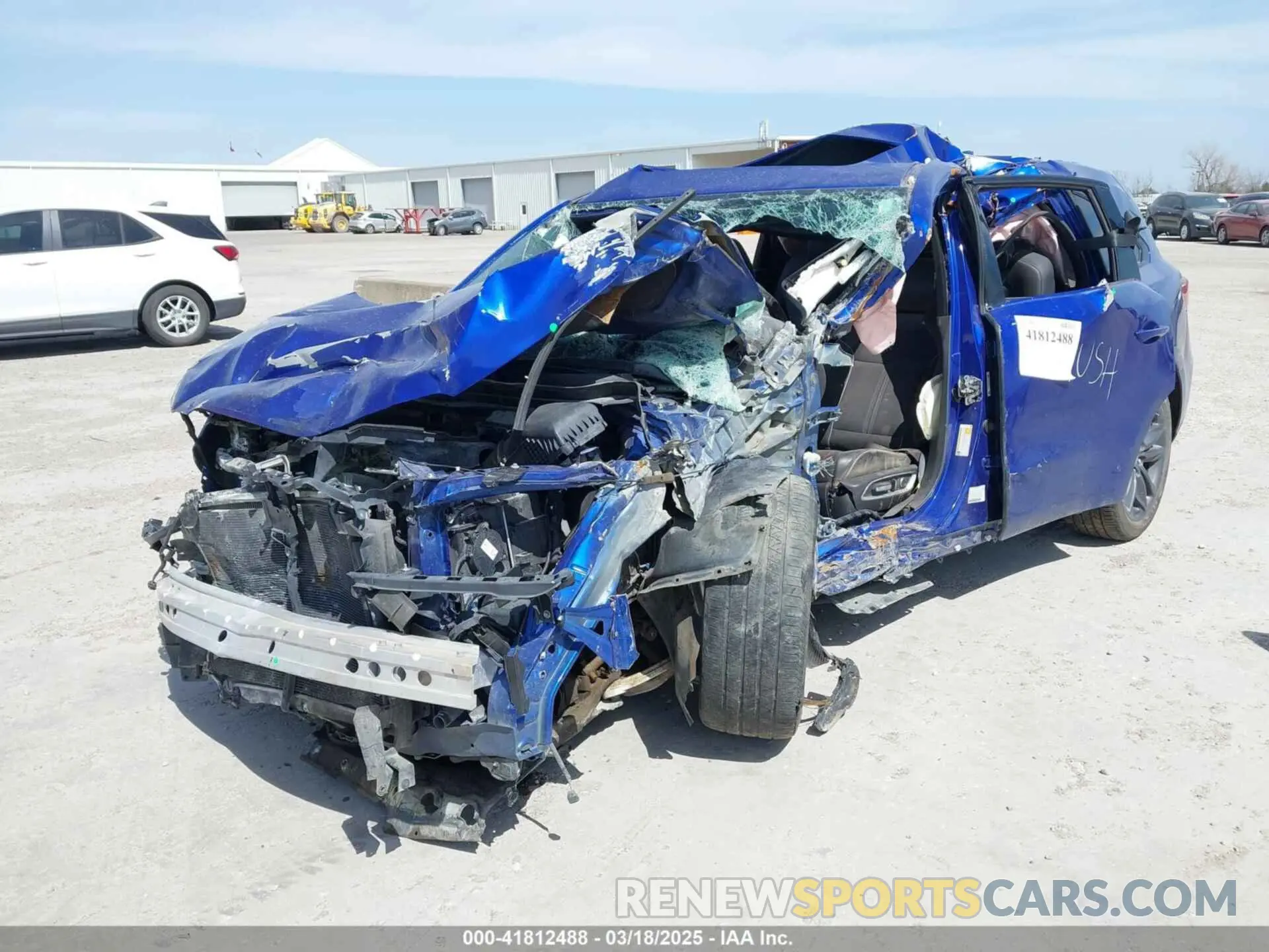 2 Photograph of a damaged car 5J8YD4H09LL032310 ACURA MDX 2020