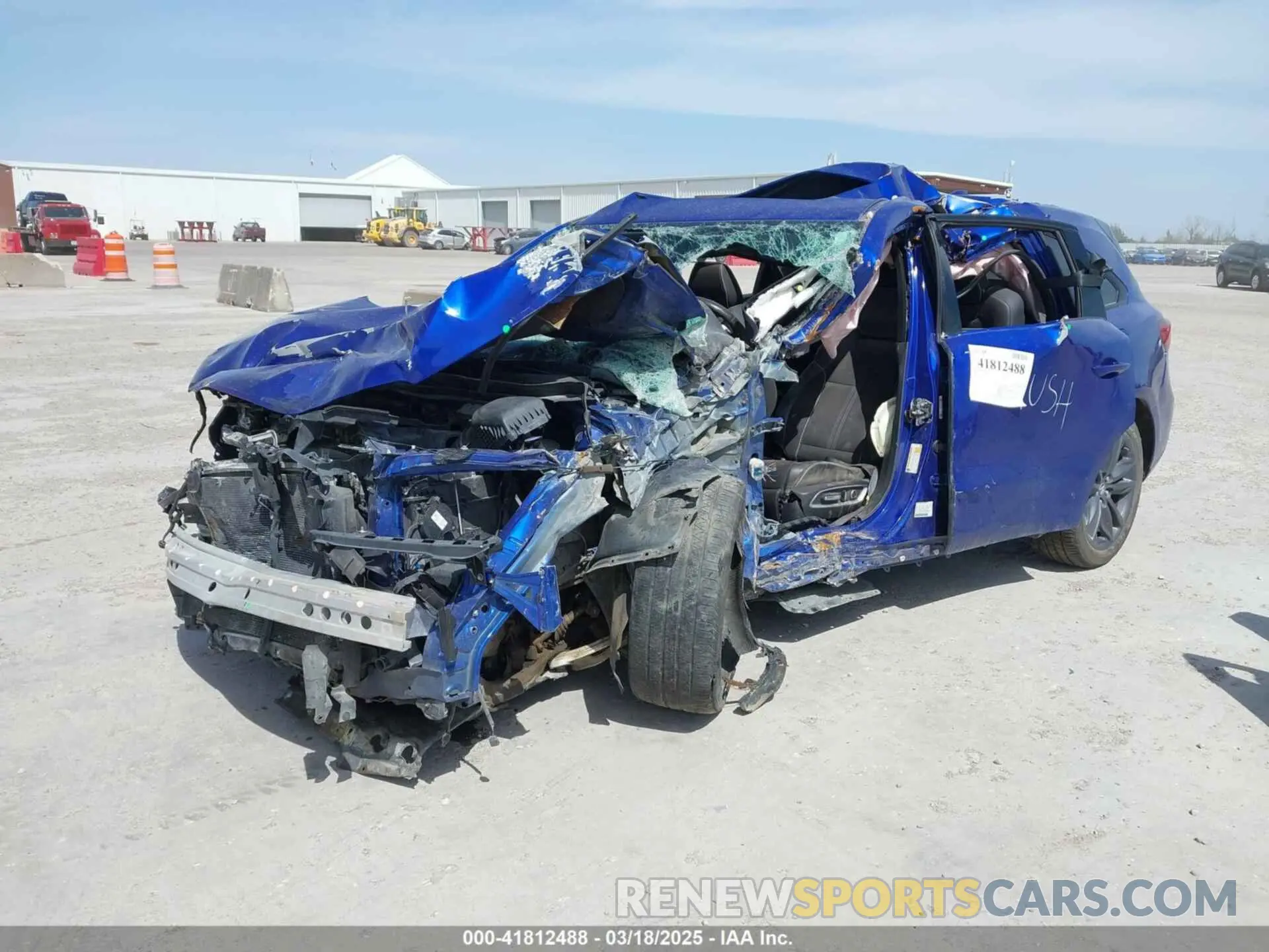 6 Photograph of a damaged car 5J8YD4H09LL032310 ACURA MDX 2020