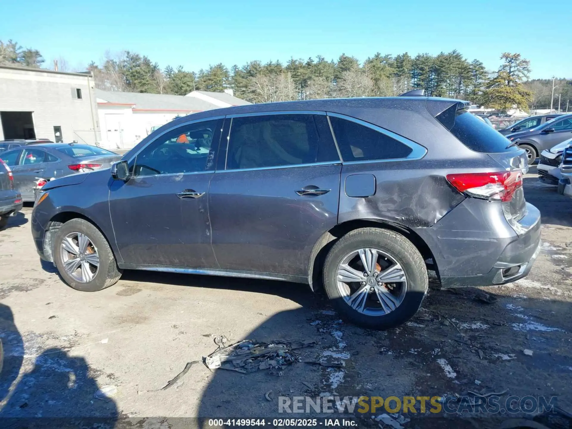 14 Photograph of a damaged car 5J8YD4H30LL035526 ACURA MDX 2020