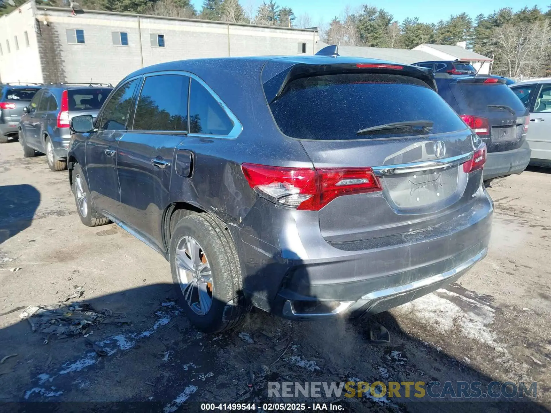 3 Photograph of a damaged car 5J8YD4H30LL035526 ACURA MDX 2020