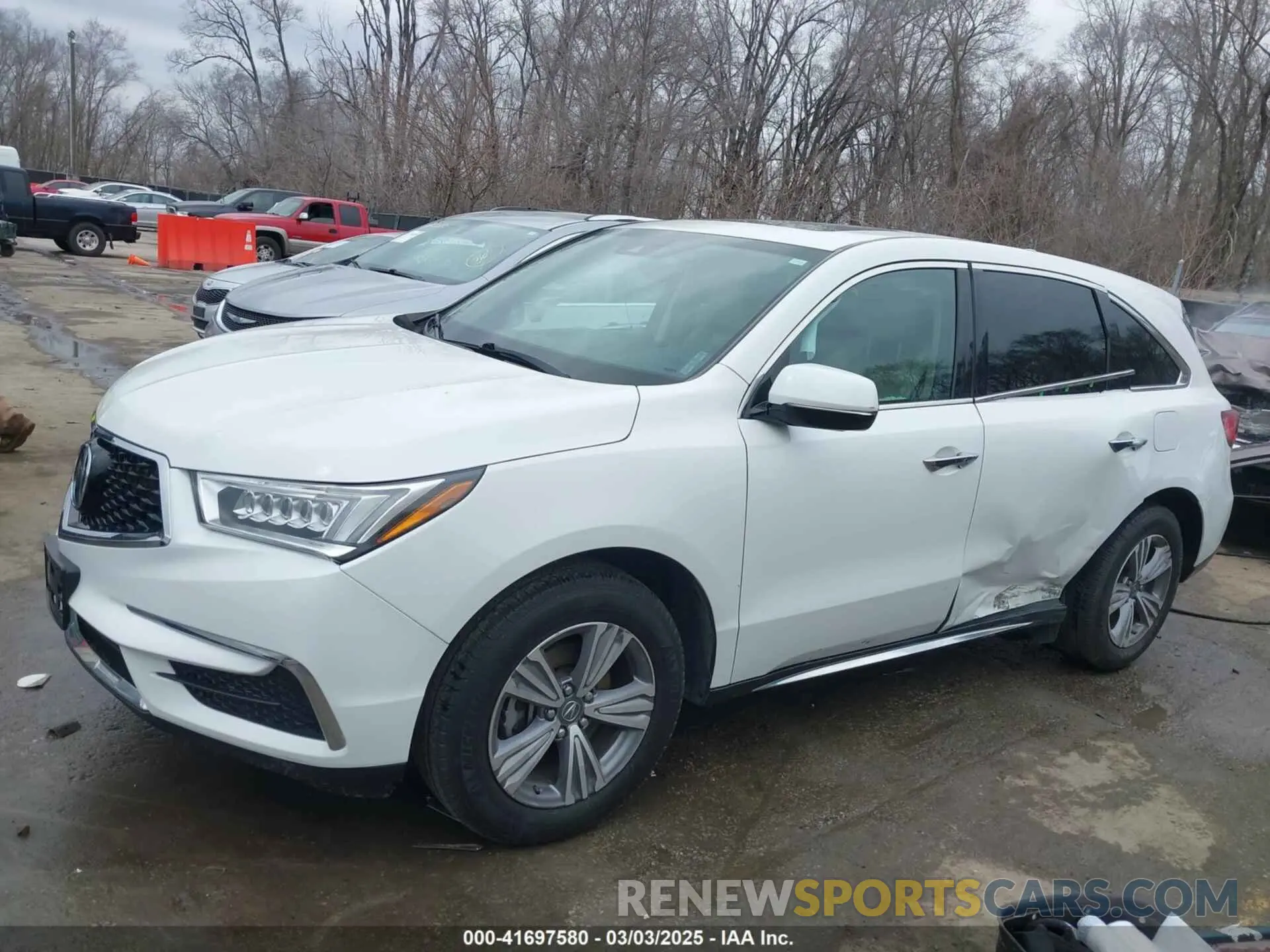 14 Photograph of a damaged car 5J8YD4H30LL045764 ACURA MDX 2020