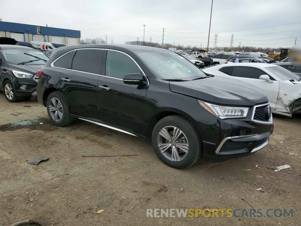 4 Photograph of a damaged car 5J8YD4H31LL002907 ACURA MDX 2020