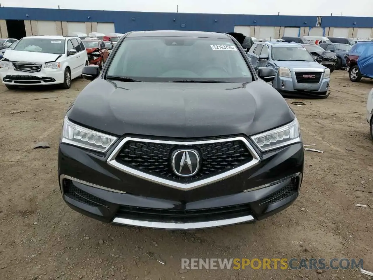 5 Photograph of a damaged car 5J8YD4H31LL002907 ACURA MDX 2020