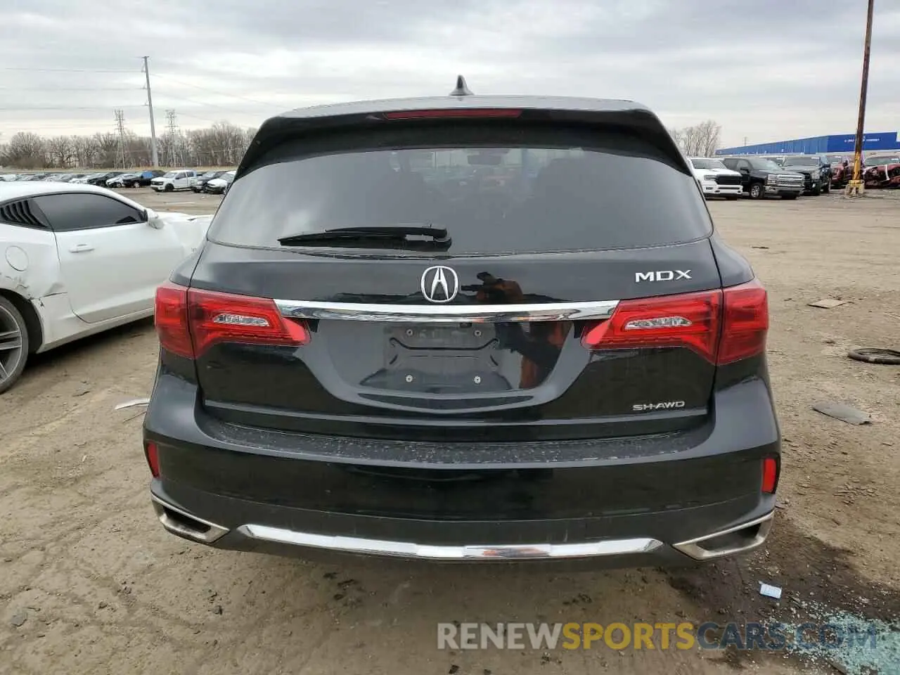 6 Photograph of a damaged car 5J8YD4H31LL002907 ACURA MDX 2020