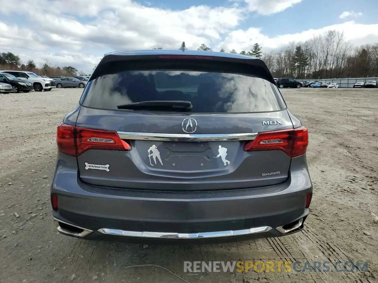 6 Photograph of a damaged car 5J8YD4H31LL051895 ACURA MDX 2020