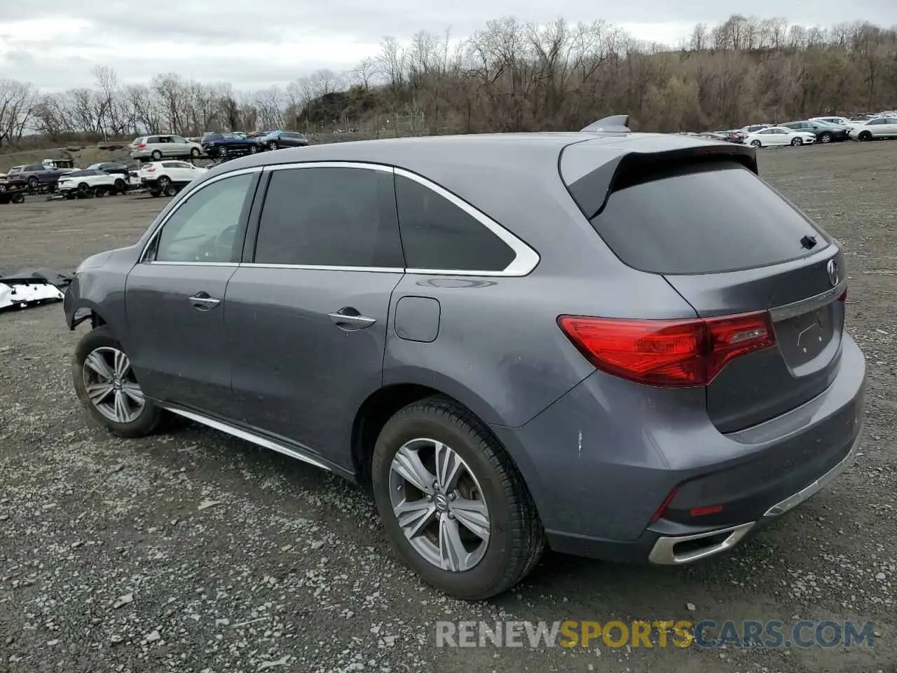 2 Photograph of a damaged car 5J8YD4H31LL058300 ACURA MDX 2020