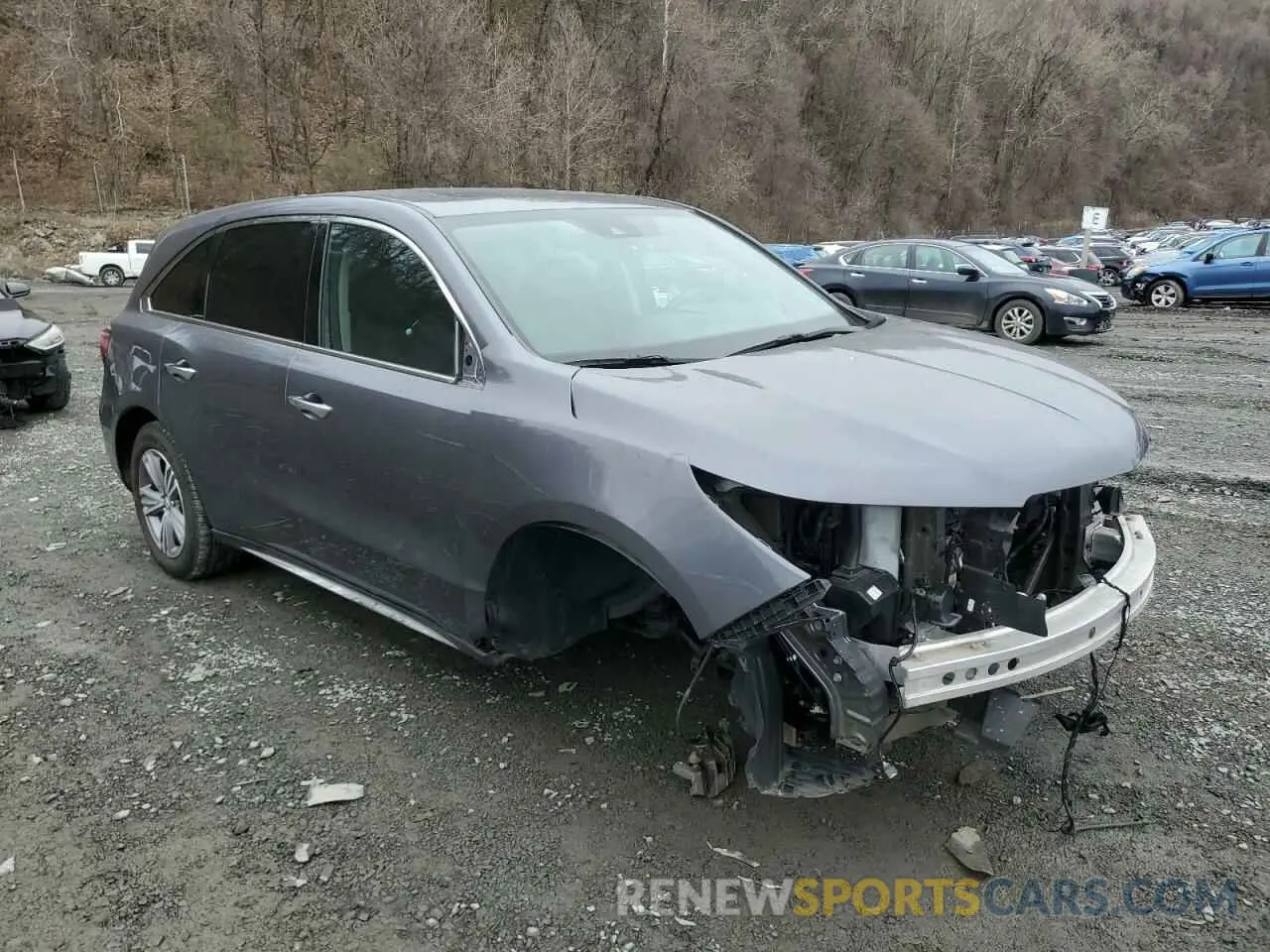 4 Photograph of a damaged car 5J8YD4H31LL058300 ACURA MDX 2020