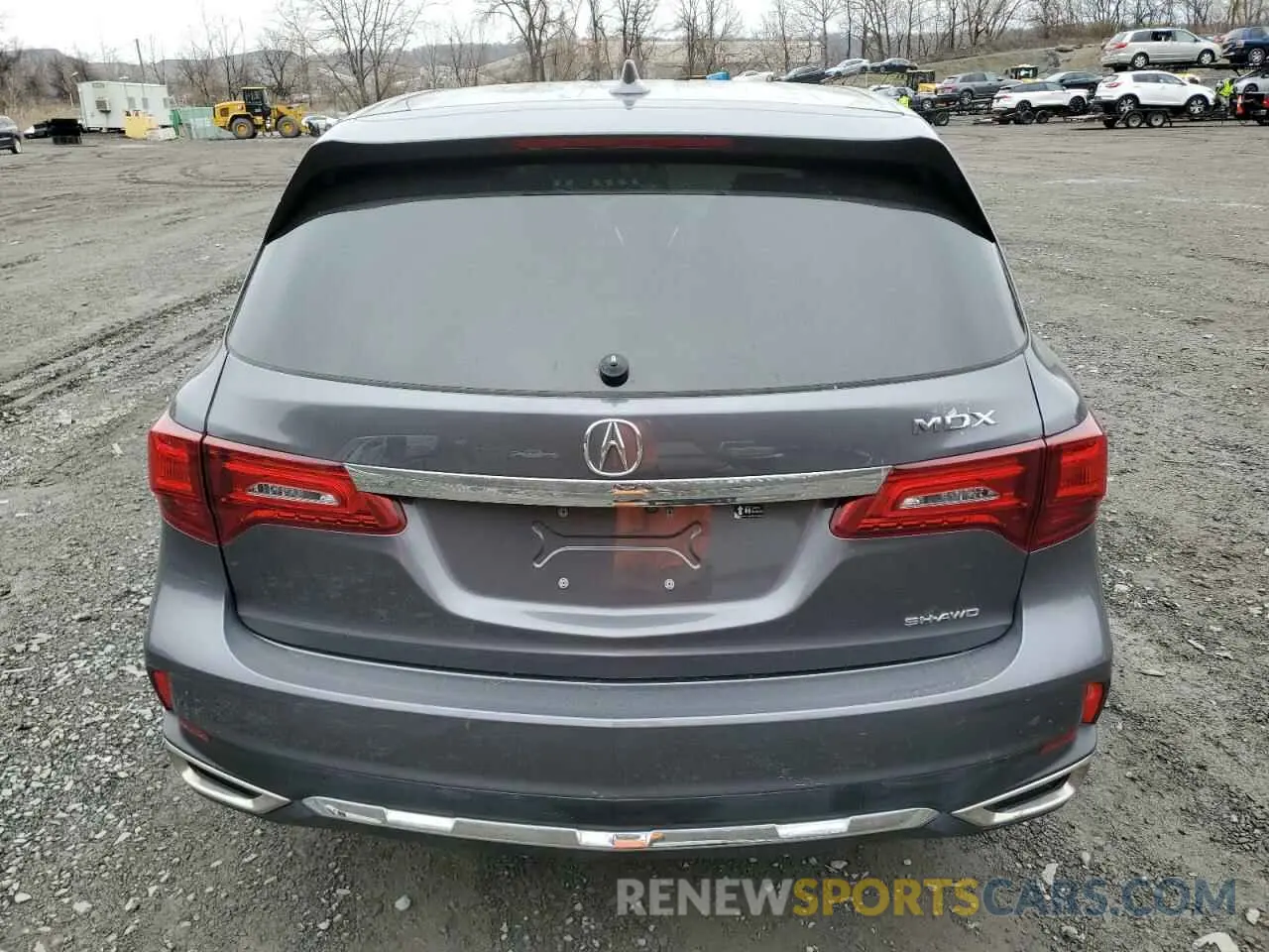 6 Photograph of a damaged car 5J8YD4H31LL058300 ACURA MDX 2020