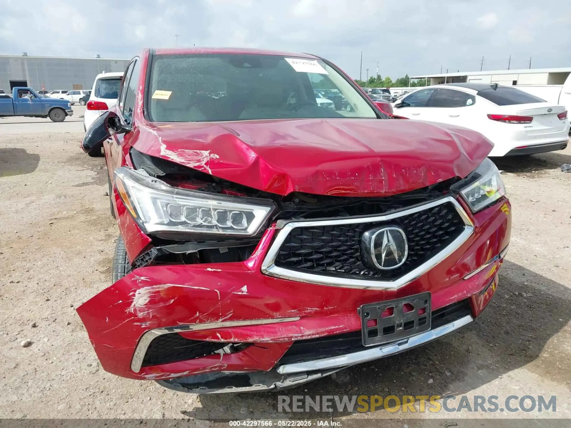 6 Photograph of a damaged car 5J8YD4H32LL004598 ACURA MDX 2020