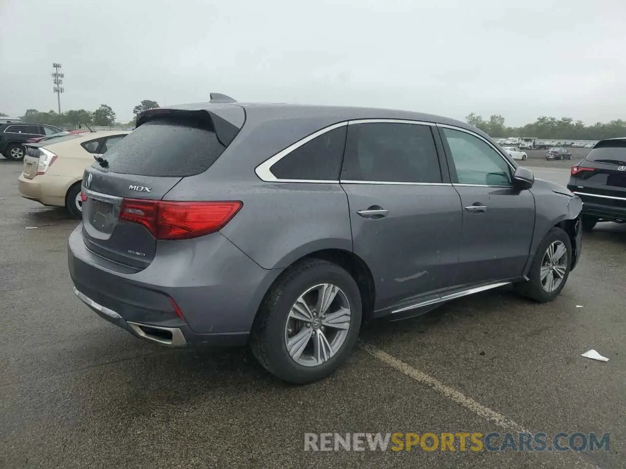 3 Photograph of a damaged car 5J8YD4H32LL035429 ACURA MDX 2020