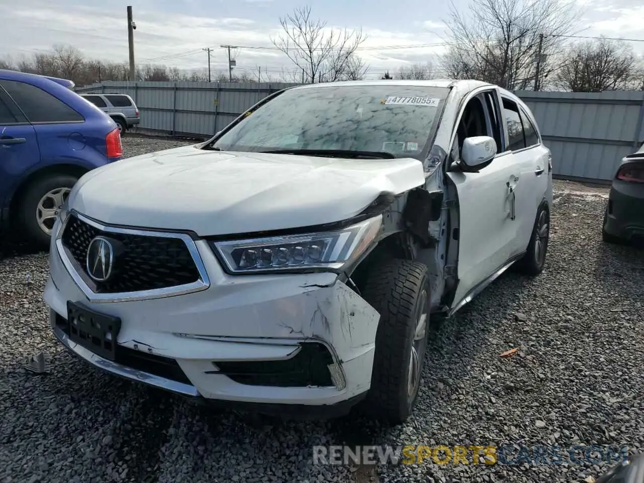 1 Фотография поврежденного автомобиля 5J8YD4H33LL002682 ACURA MDX 2020
