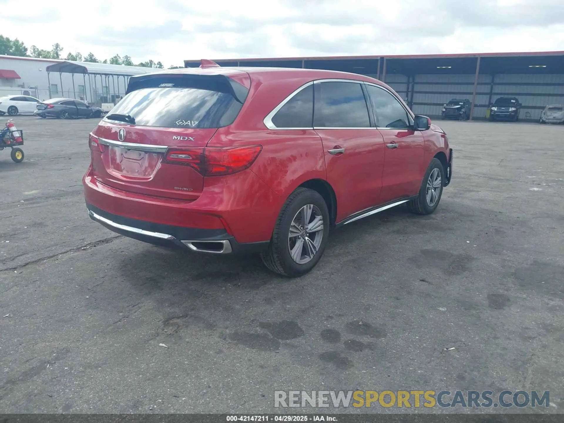 4 Фотография поврежденного автомобиля 5J8YD4H33LL033270 ACURA MDX 2020