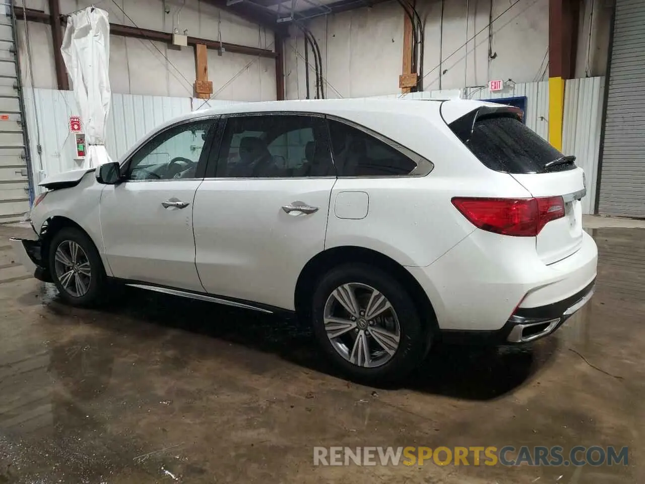 2 Photograph of a damaged car 5J8YD4H34LL033598 ACURA MDX 2020