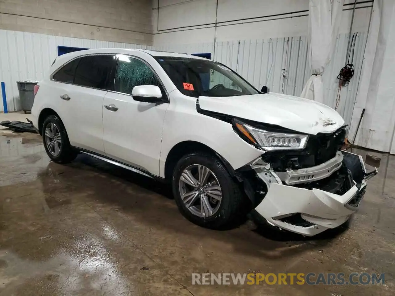 4 Photograph of a damaged car 5J8YD4H34LL033598 ACURA MDX 2020