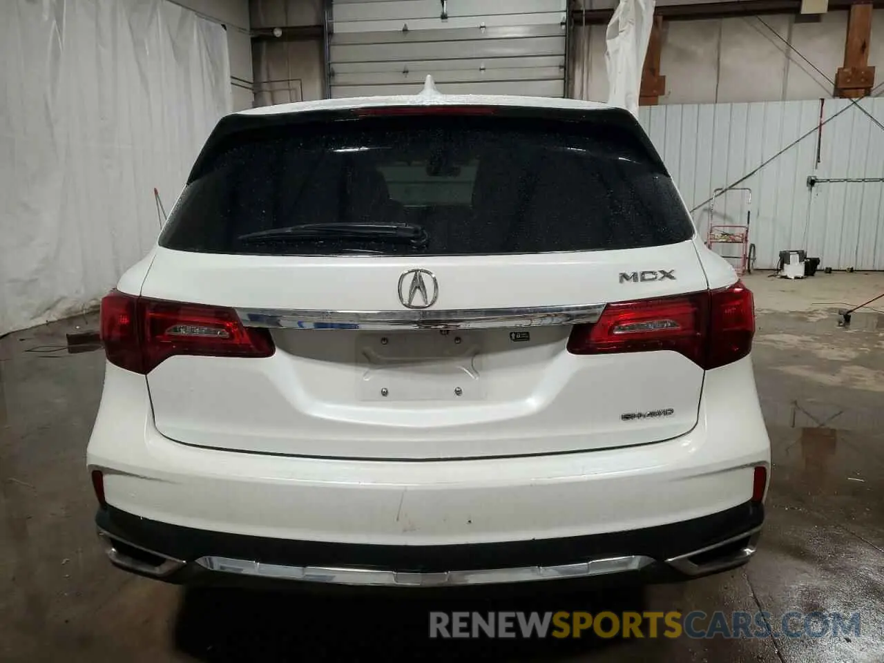 6 Photograph of a damaged car 5J8YD4H34LL033598 ACURA MDX 2020