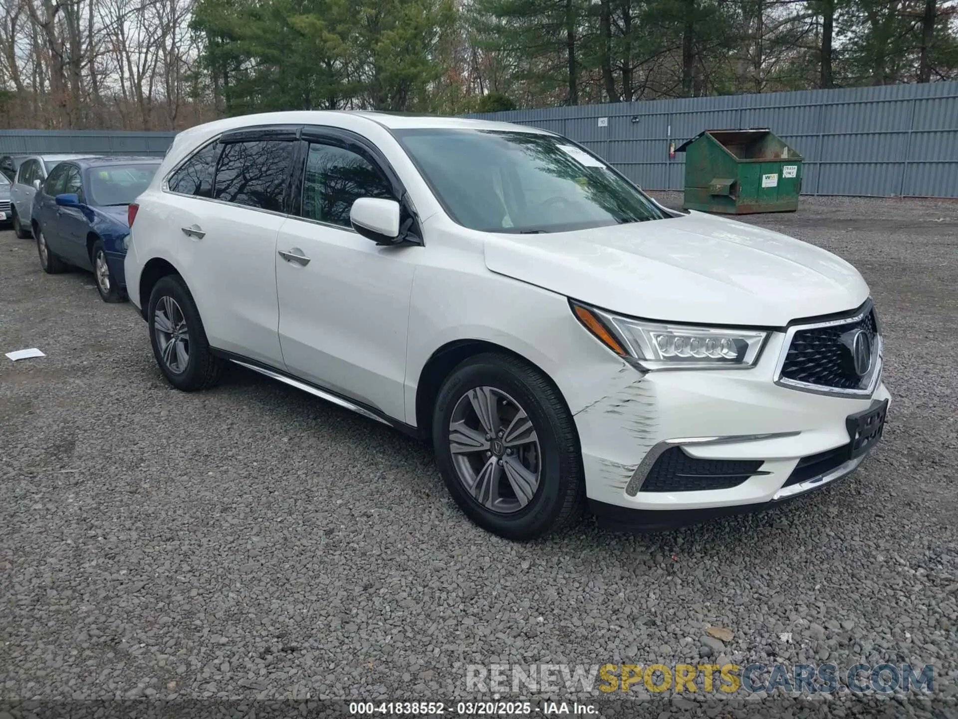 1 Фотография поврежденного автомобиля 5J8YD4H36LL002675 ACURA MDX 2020