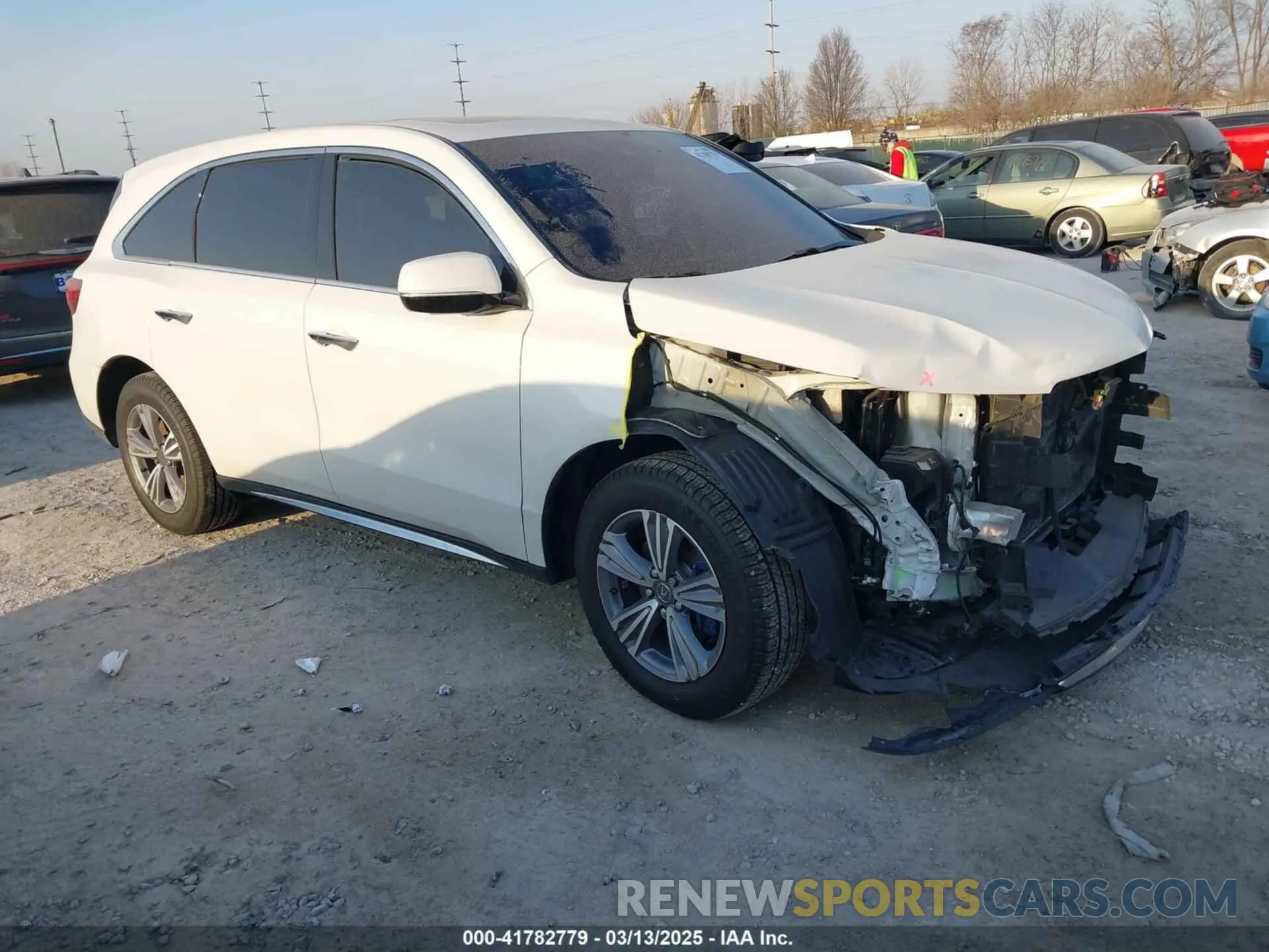 1 Фотография поврежденного автомобиля 5J8YD4H37LL057166 ACURA MDX 2020