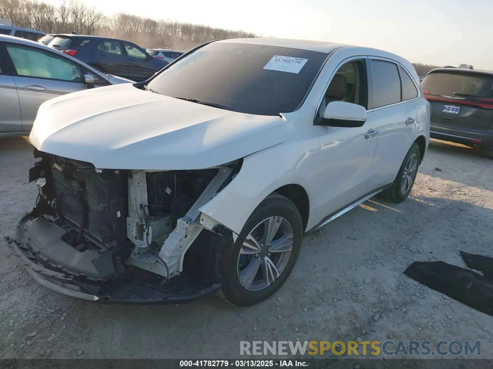 2 Фотография поврежденного автомобиля 5J8YD4H37LL057166 ACURA MDX 2020