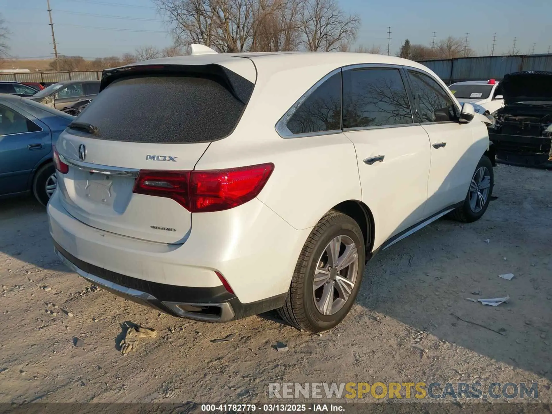 4 Фотография поврежденного автомобиля 5J8YD4H37LL057166 ACURA MDX 2020