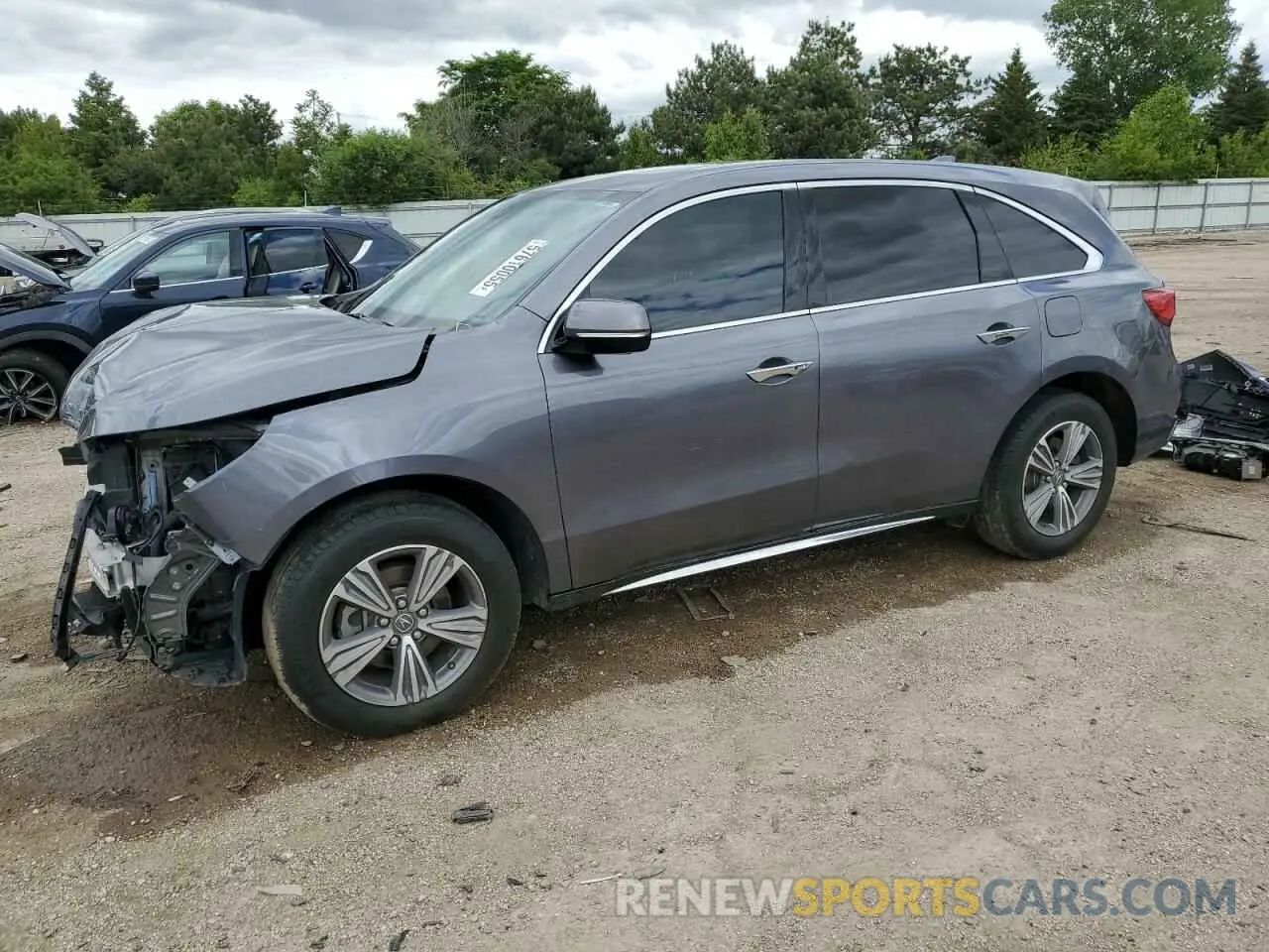 1 Фотография поврежденного автомобиля 5J8YD4H38LL005822 ACURA MDX 2020