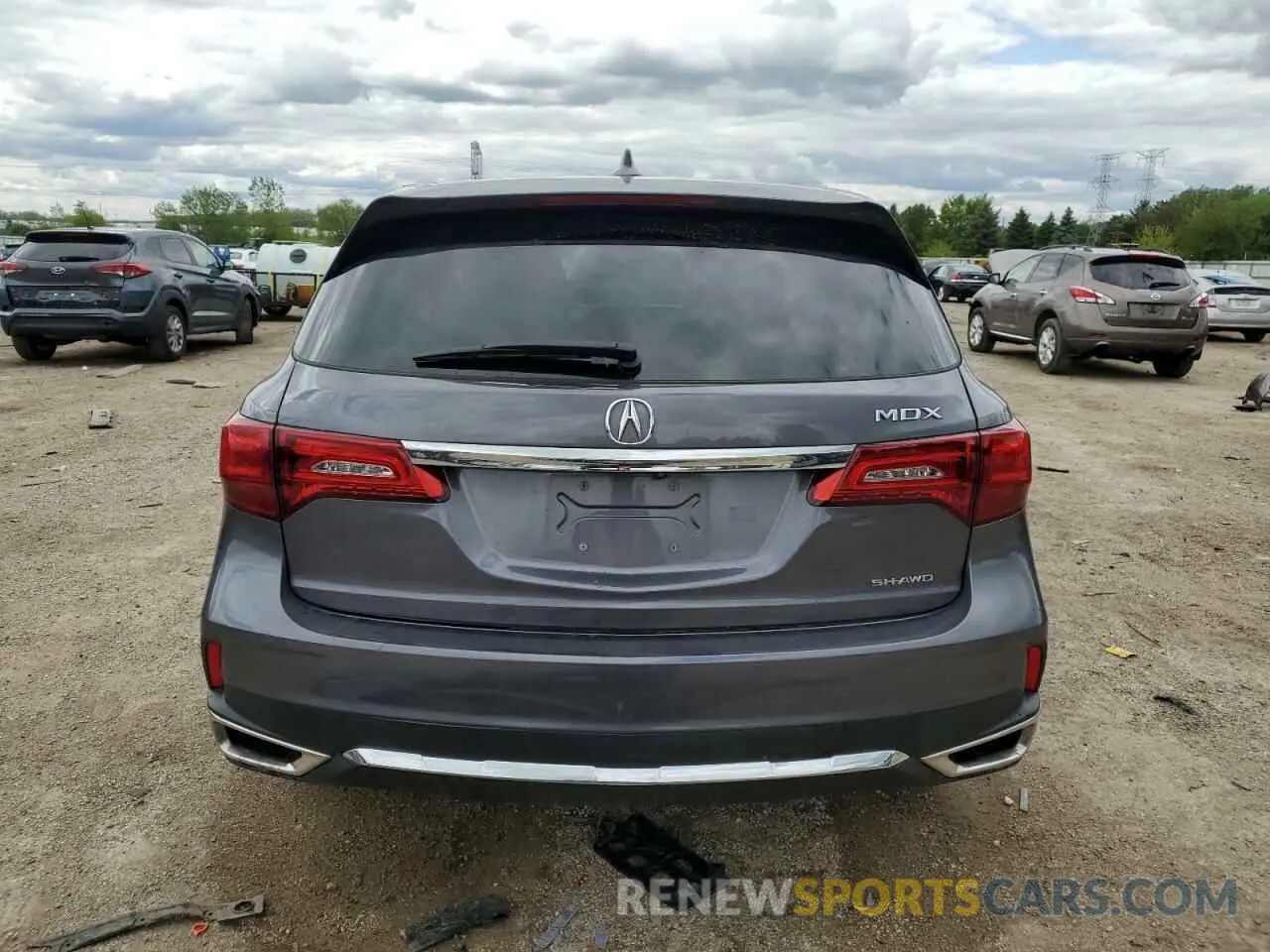 6 Фотография поврежденного автомобиля 5J8YD4H38LL005822 ACURA MDX 2020