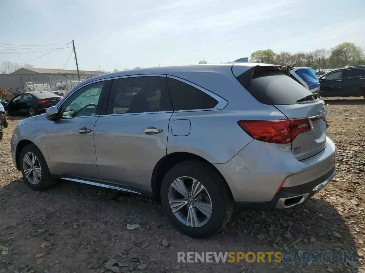 2 Photograph of a damaged car 5J8YD4H38LL035953 ACURA MDX 2020