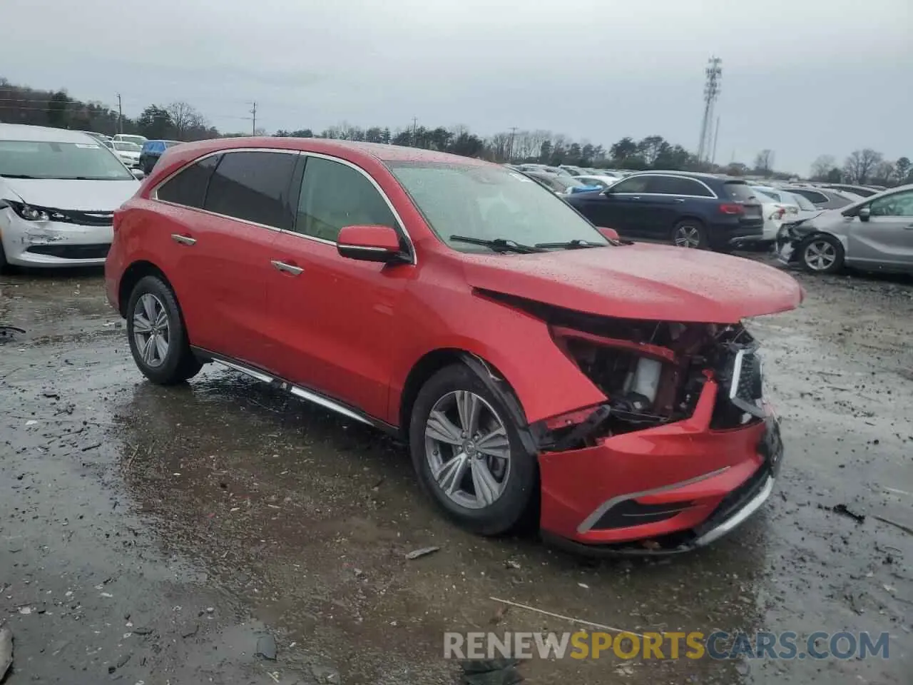 4 Фотография поврежденного автомобиля 5J8YD4H39LL049103 ACURA MDX 2020