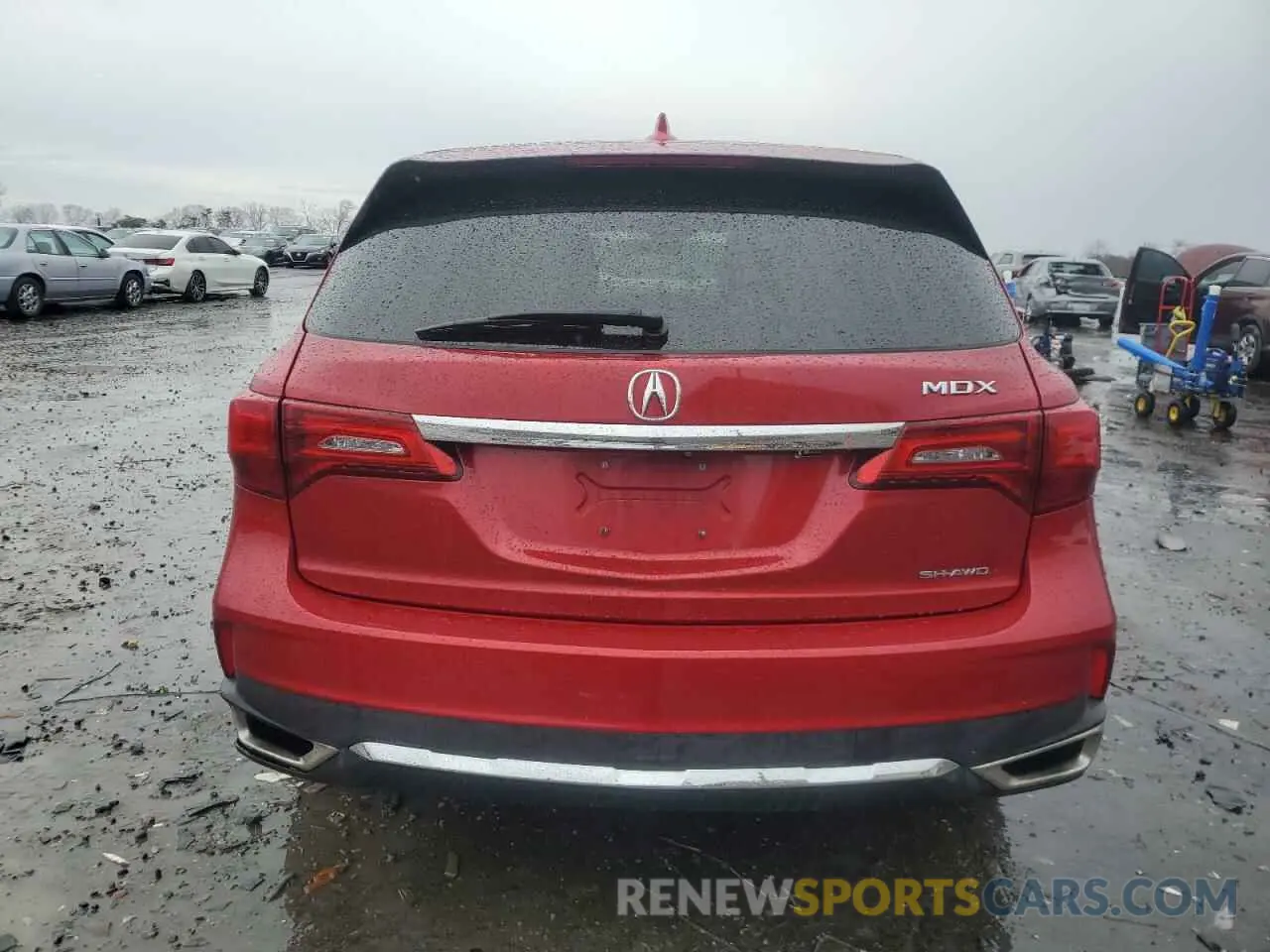 6 Фотография поврежденного автомобиля 5J8YD4H39LL049103 ACURA MDX 2020