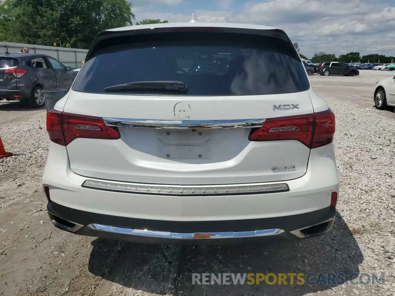 6 Photograph of a damaged car 5J8YD4H3XLL029314 ACURA MDX 2020