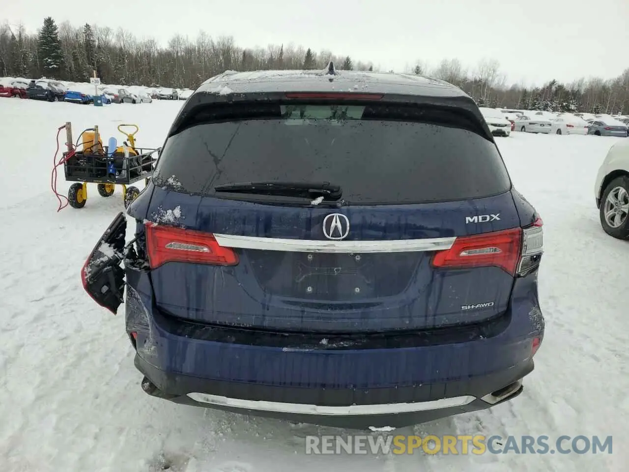 6 Фотография поврежденного автомобиля 5J8YD4H48LL803374 ACURA MDX 2020