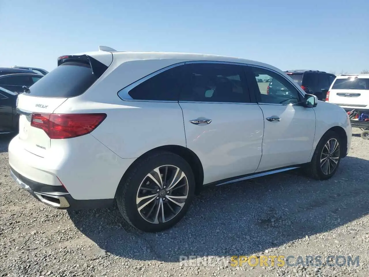 3 Photograph of a damaged car 5J8YD4H50LL019408 ACURA MDX 2020