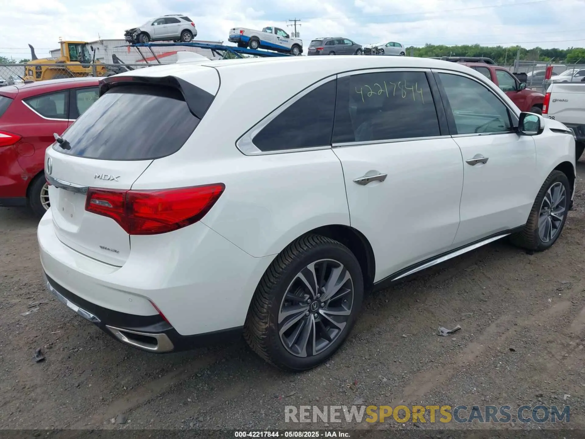 4 Фотография поврежденного автомобиля 5J8YD4H51LL020681 ACURA MDX 2020