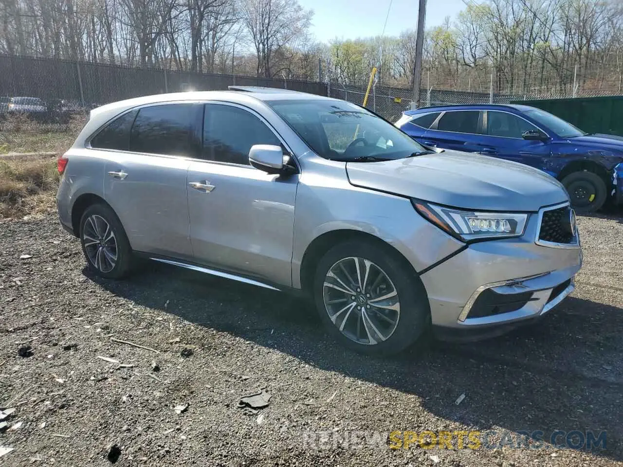 4 Фотография поврежденного автомобиля 5J8YD4H53LL016020 ACURA MDX 2020