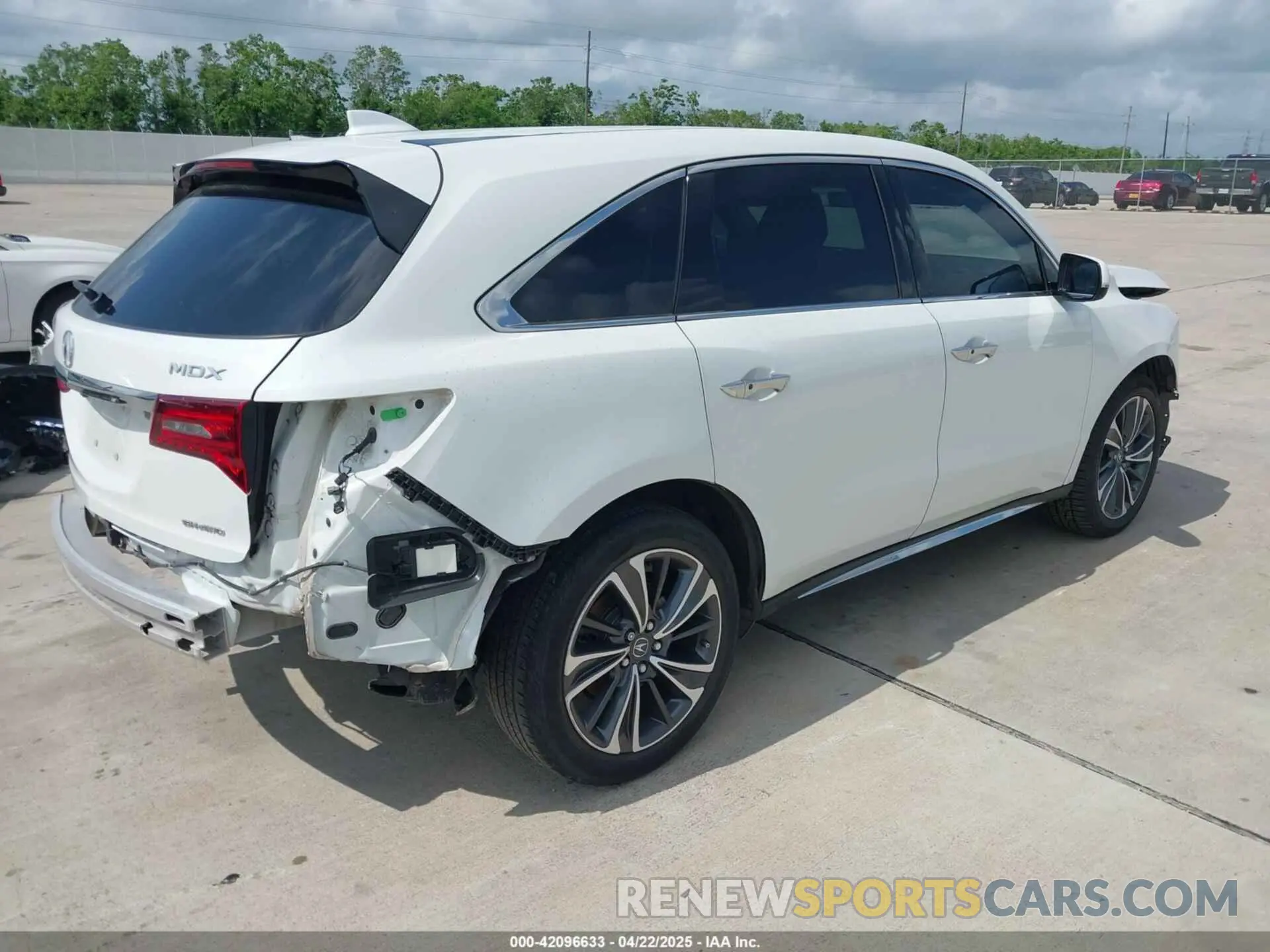 4 Фотография поврежденного автомобиля 5J8YD4H53LL023341 ACURA MDX 2020