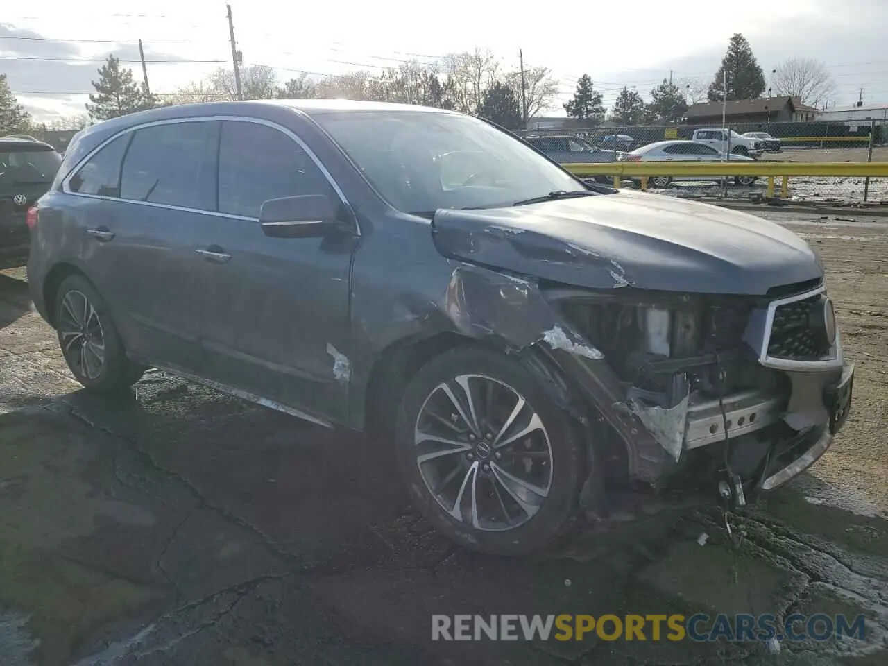 4 Photograph of a damaged car 5J8YD4H53LL056968 ACURA MDX 2020