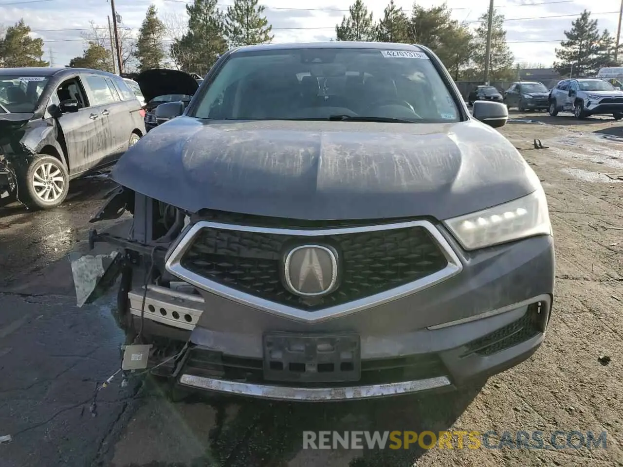 5 Photograph of a damaged car 5J8YD4H53LL056968 ACURA MDX 2020