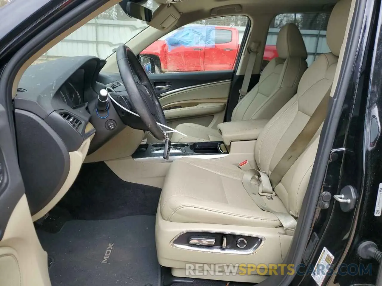7 Photograph of a damaged car 5J8YD4H54LL037846 ACURA MDX 2020