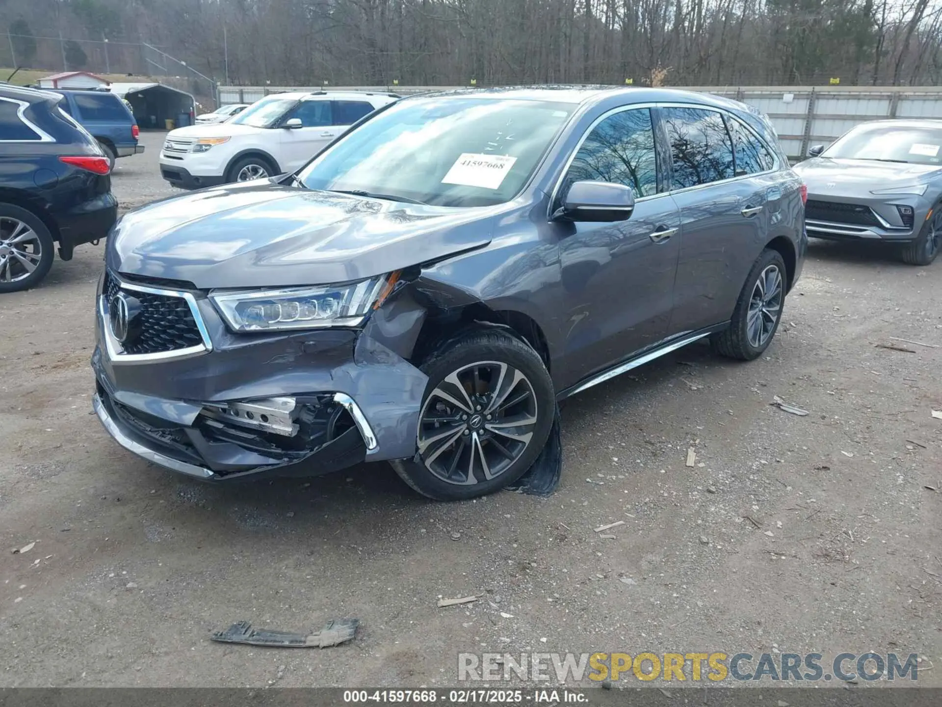 2 Фотография поврежденного автомобиля 5J8YD4H54LL050919 ACURA MDX 2020