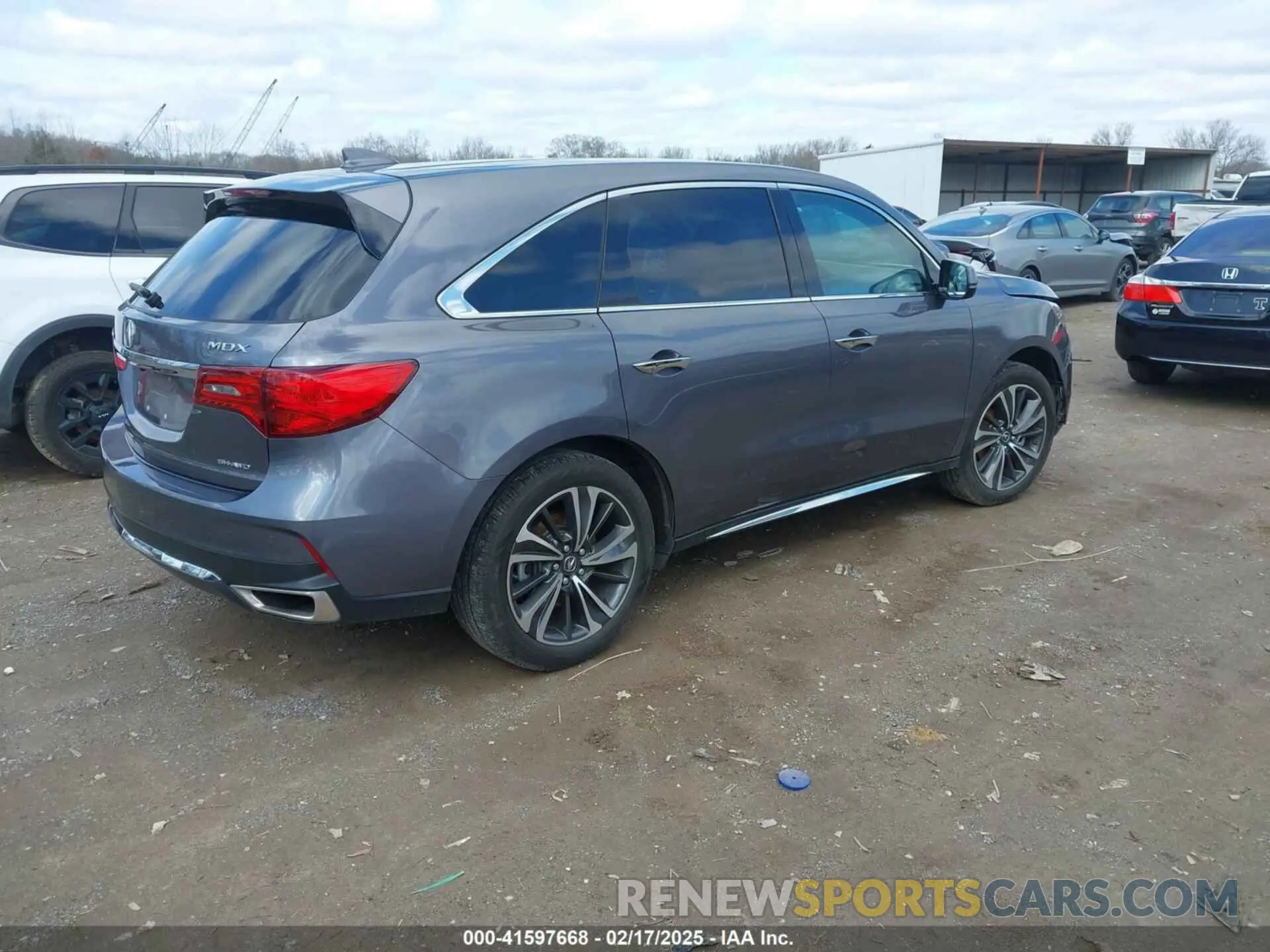 4 Фотография поврежденного автомобиля 5J8YD4H54LL050919 ACURA MDX 2020