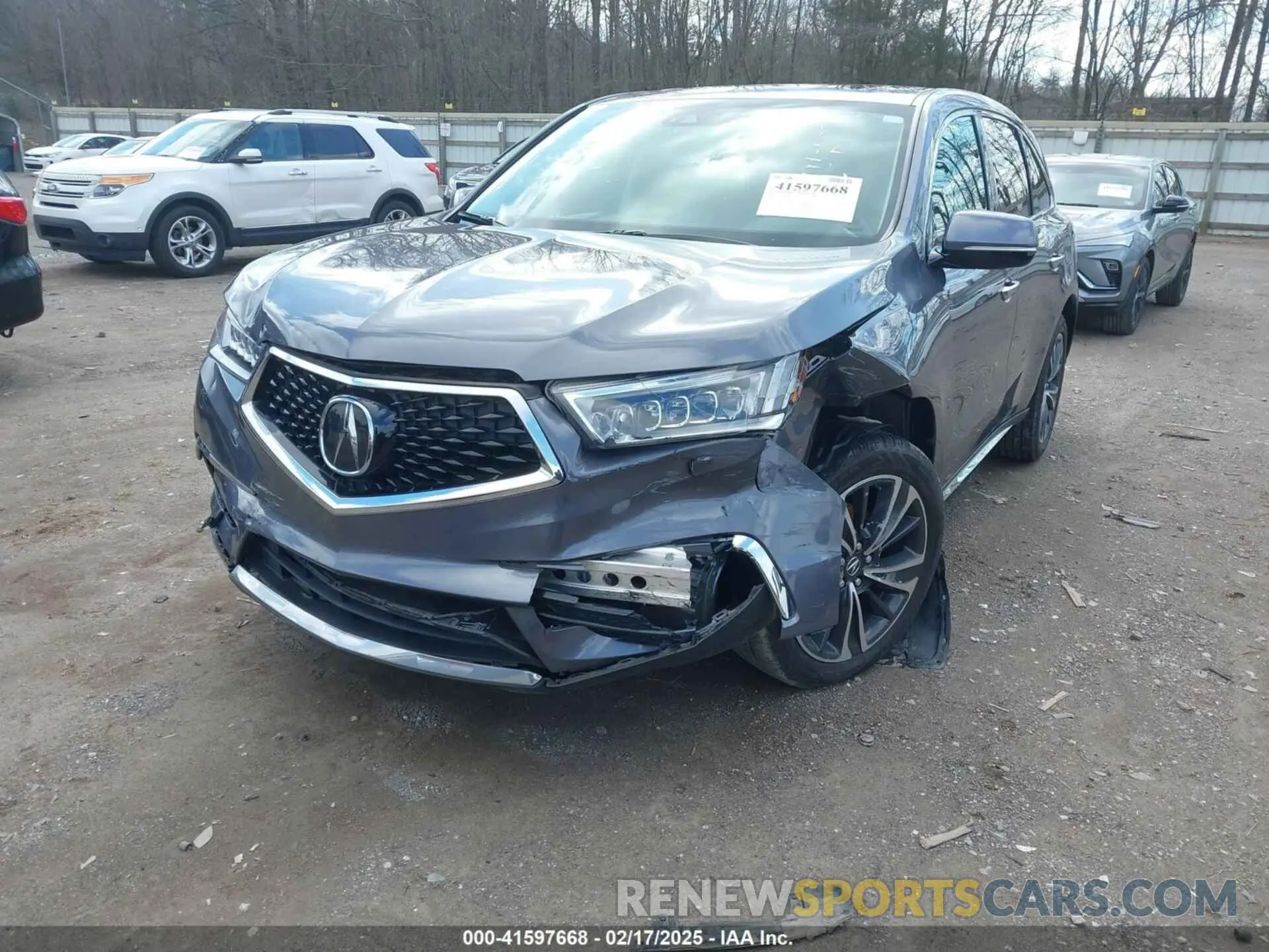 6 Фотография поврежденного автомобиля 5J8YD4H54LL050919 ACURA MDX 2020