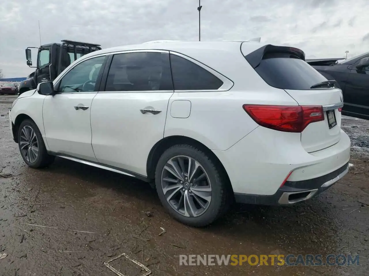 2 Photograph of a damaged car 5J8YD4H56LL042823 ACURA MDX 2020