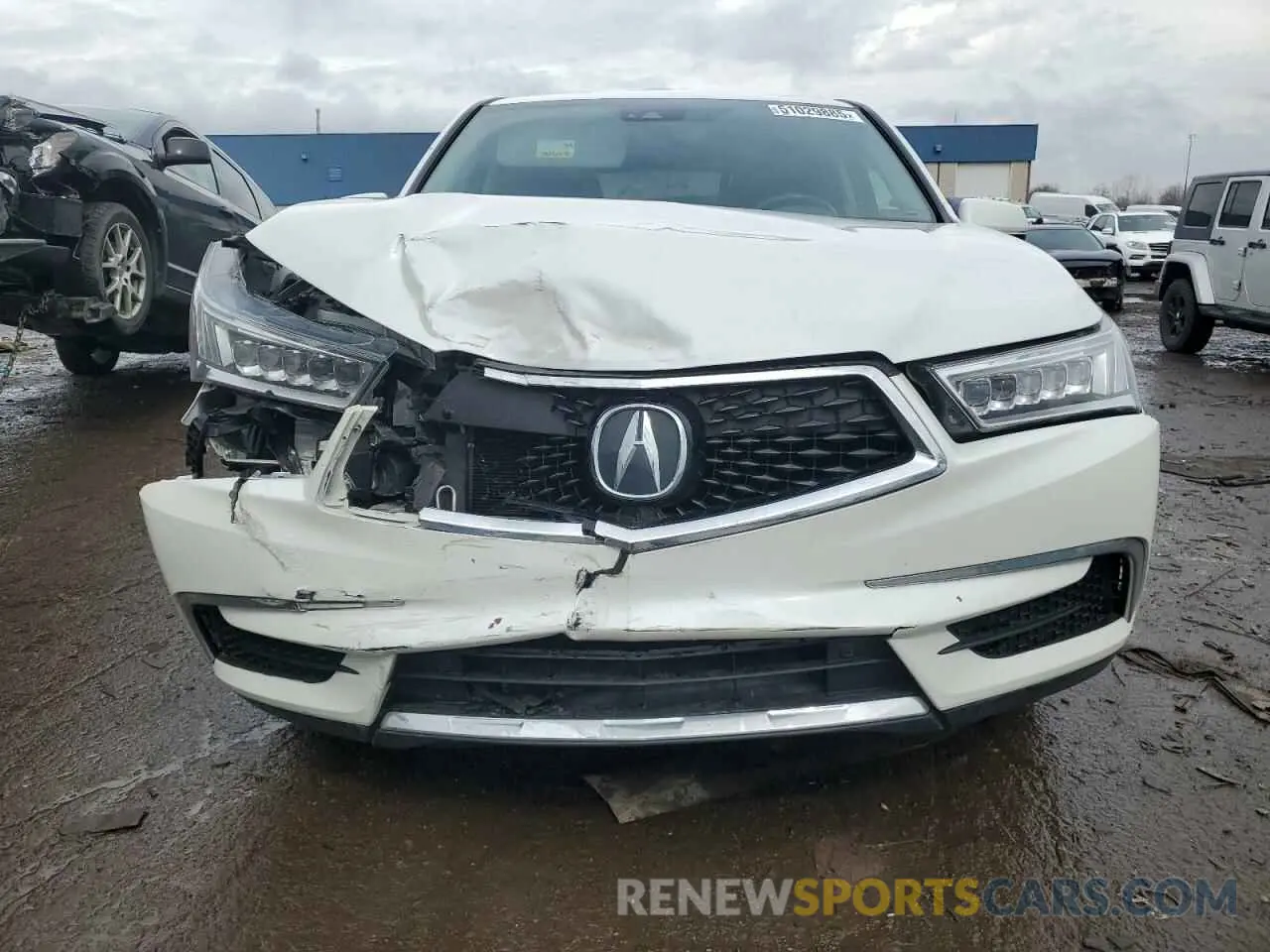 5 Photograph of a damaged car 5J8YD4H56LL042823 ACURA MDX 2020
